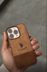 Suede Leather Polo Case