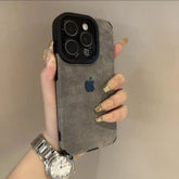 New Luxo Suede Leather Velvet Textured Case