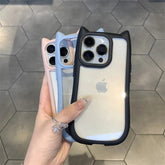 Premium Cat Ears Acrylic iPhone Case