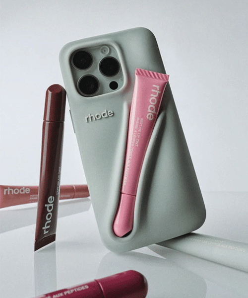 Premium Lip Gloss Phone Case With Rhode Lip Gloss