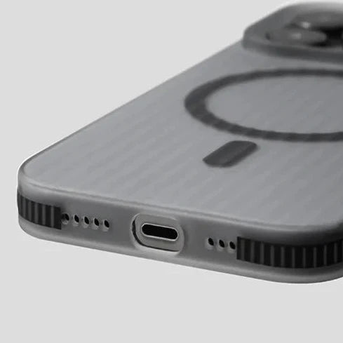 Luxurious 2.0 Corrugated Textured Magsafe Case For IPhone
