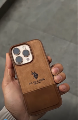 Suede Leather Polo Case