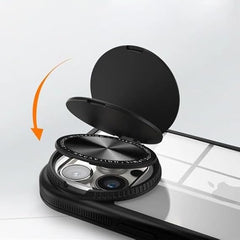 Premium Soft Flexible Protective Acrylic Flip Round Lens Window Case