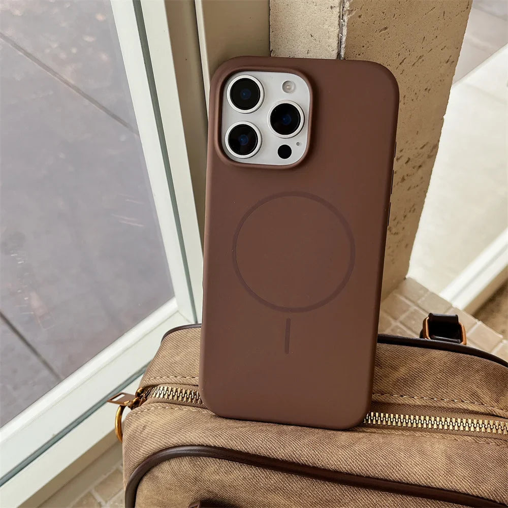 Soft Silicon MagSafe Case