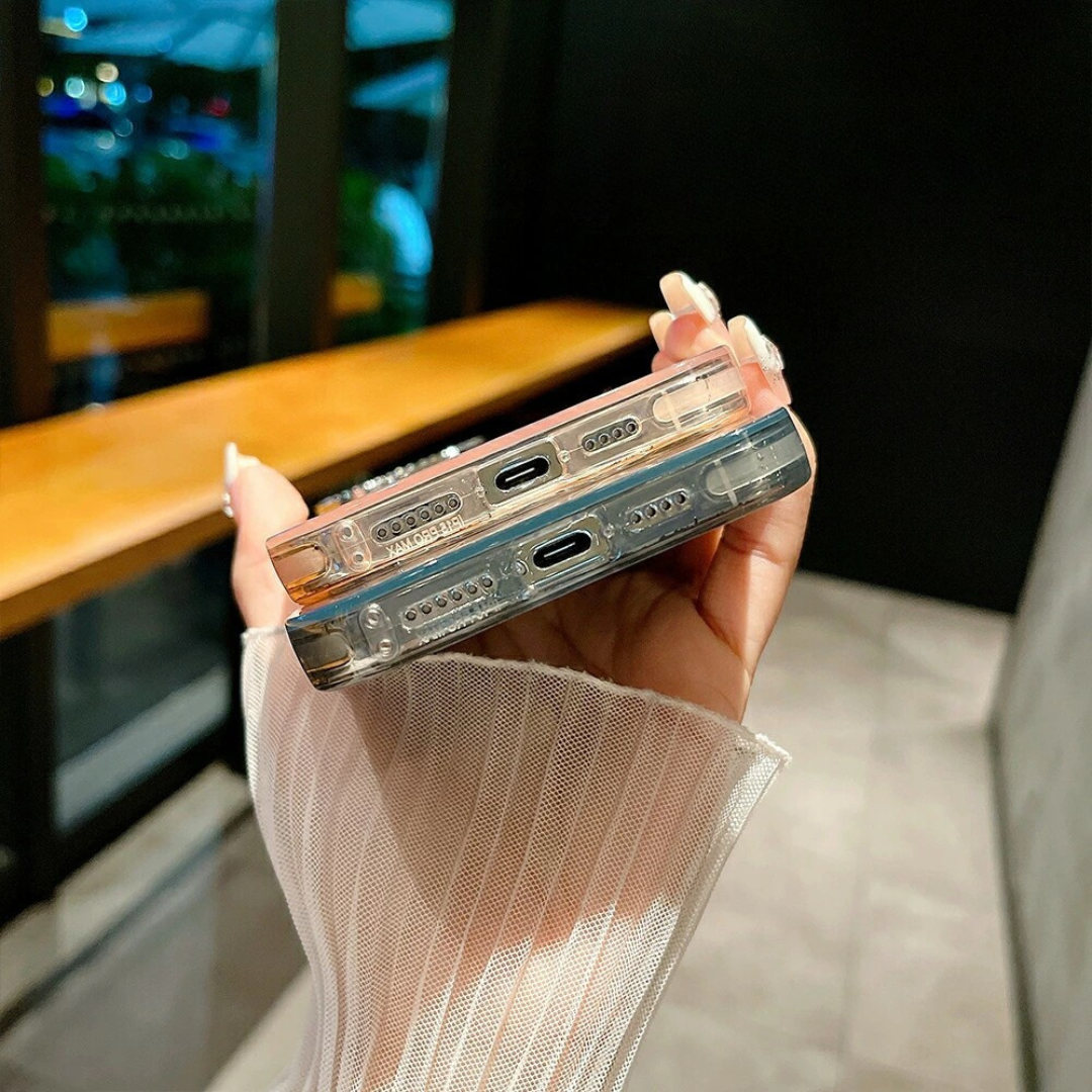 Premium Water Curly Wave Ripple Pattern Case
