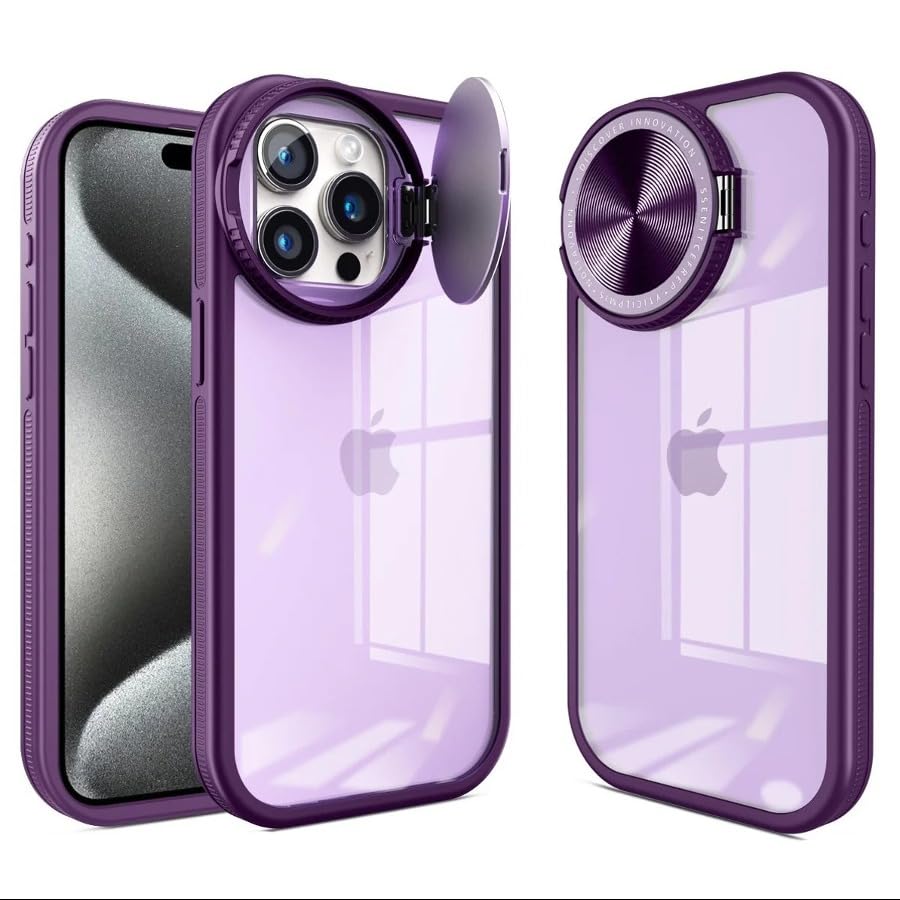 Premium Soft Flexible Protective Acrylic Flip Round Lens Window Case