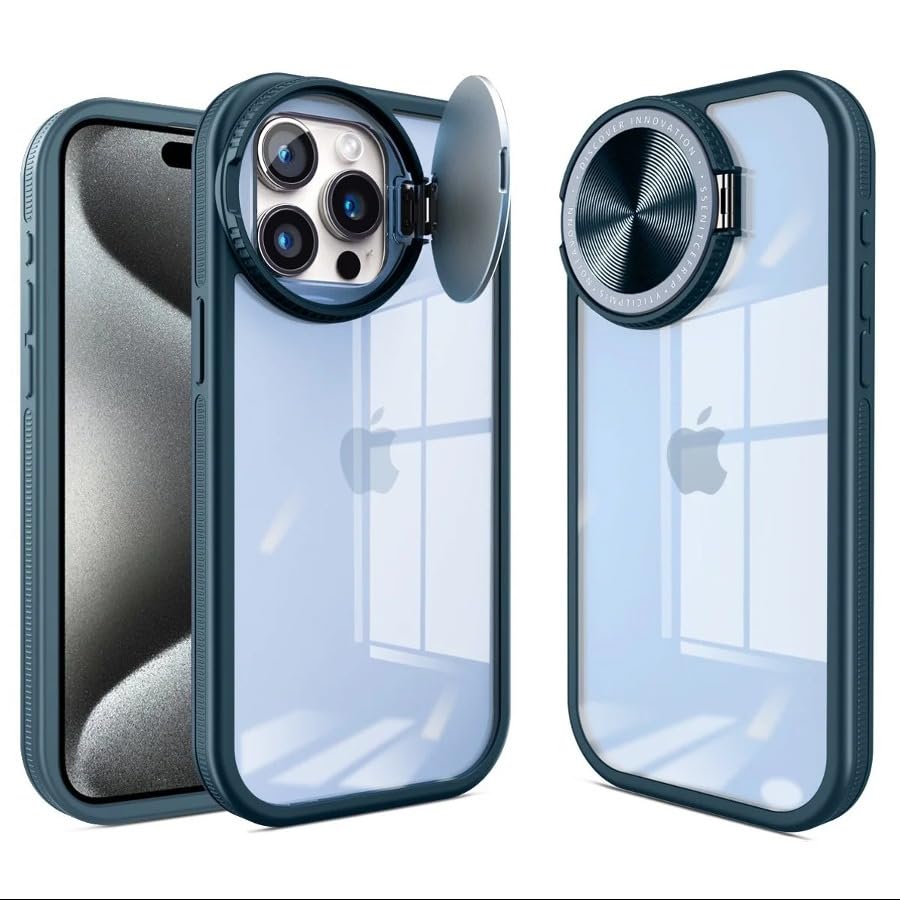 Premium Soft Flexible Protective Acrylic Flip Round Lens Window Case