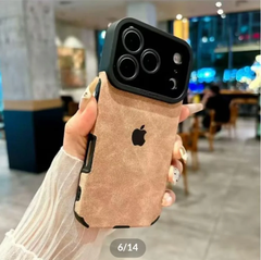 New Luxo Suede Leather Velvet Textured Case