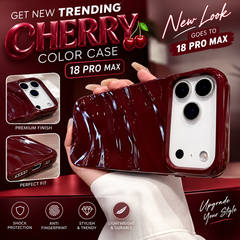Weaving Cherry Case (Trending 18 Series Cherry Color)