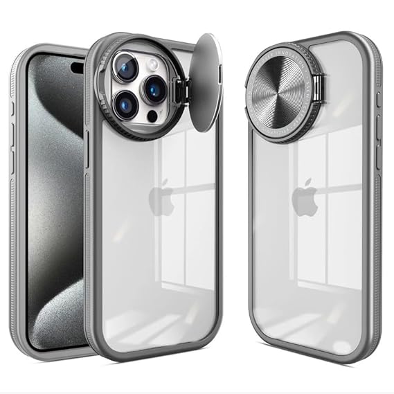 Premium Soft Flexible Protective Acrylic Flip Round Lens Window Case