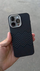 Luxury Aramid Fiber Case with 3D Weaving Pattern