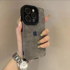 New Luxo Suede Leather Velvet Textured Case