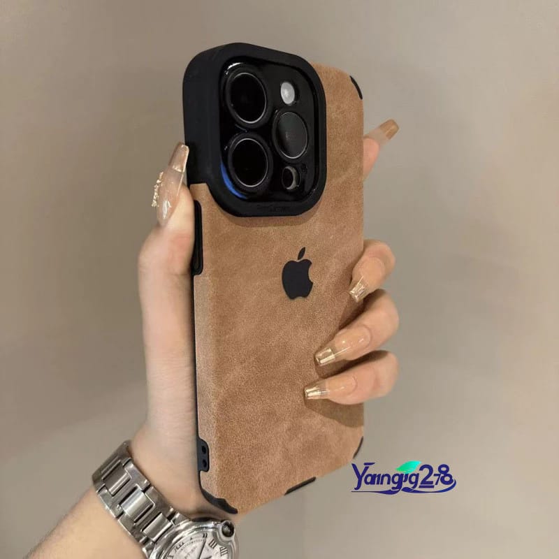 New Luxo Suede Leather Velvet Textured Case