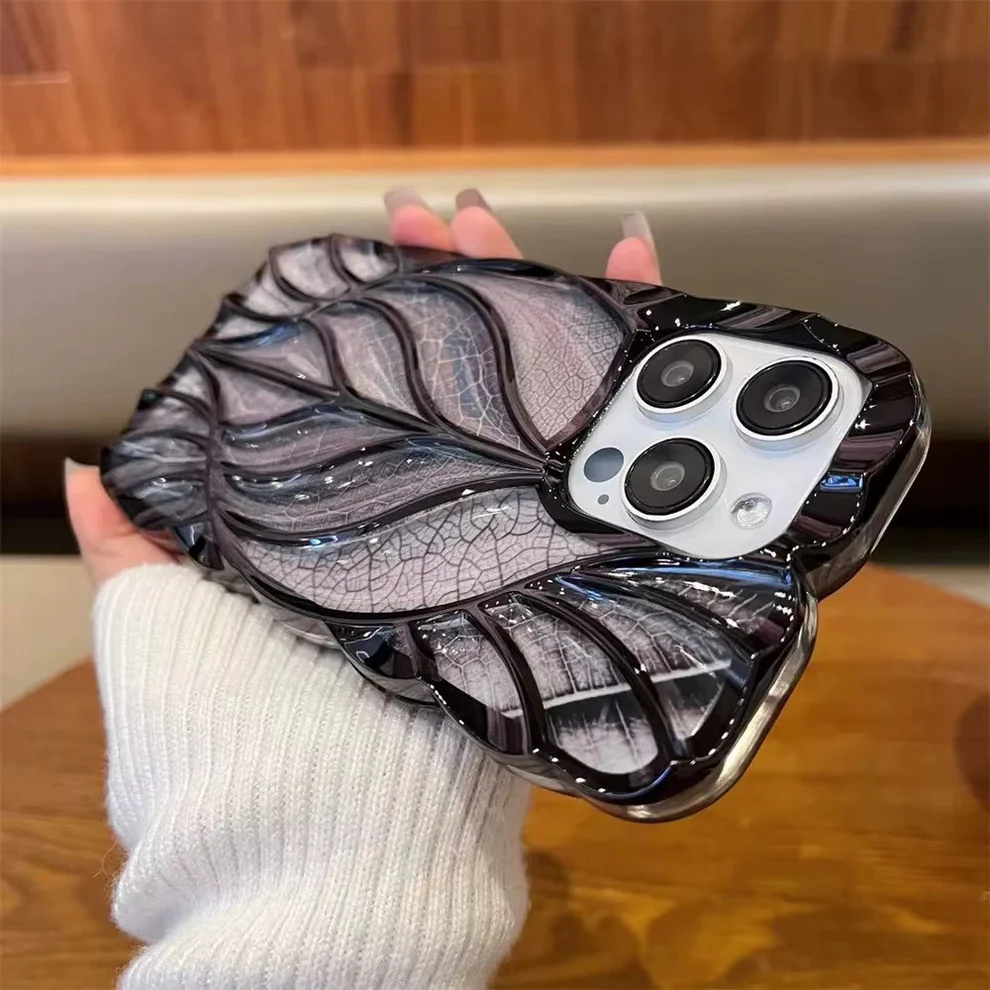 Luxury Tree Leaf Style iPhone Case