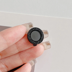 Glitter Camera Lens Metal Ring  Protector Glass