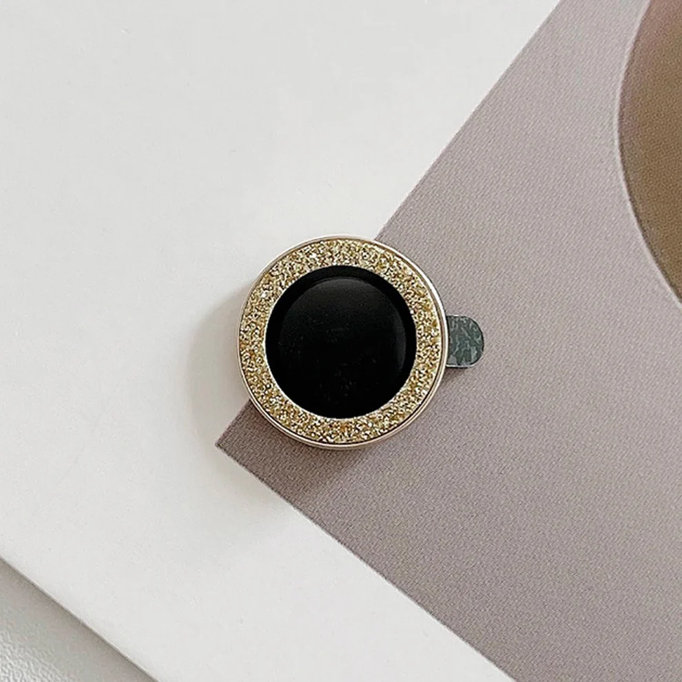 Glitter Camera Lens Metal Ring  Protector Glass