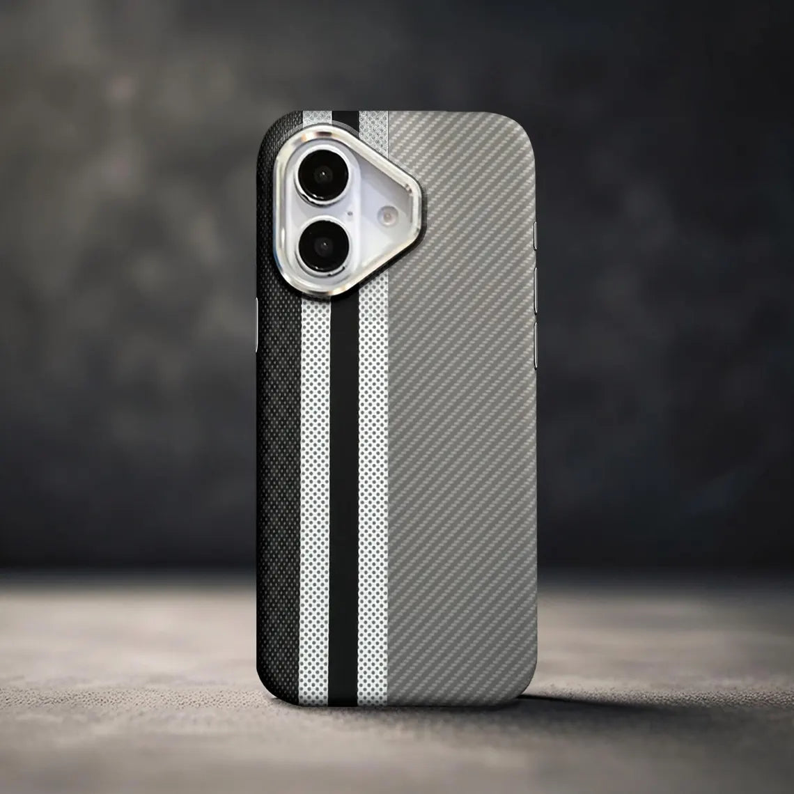 Luxury Aesthetic Carbon Fibre iPhone Case