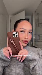 Premium Lip Gloss Phone Case With Rhode Lip Gloss