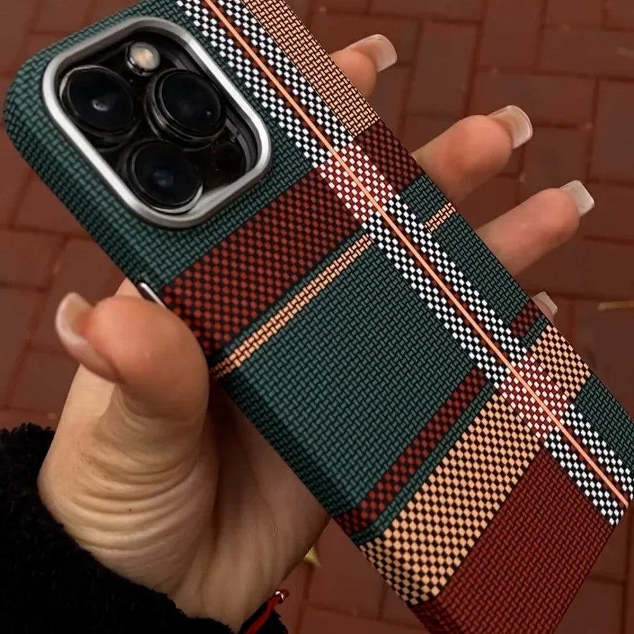British Style Carbon Fiber Case