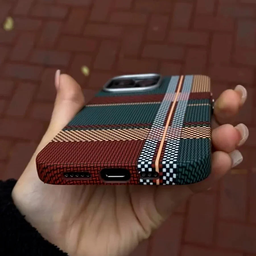 British Style Carbon Fiber Case