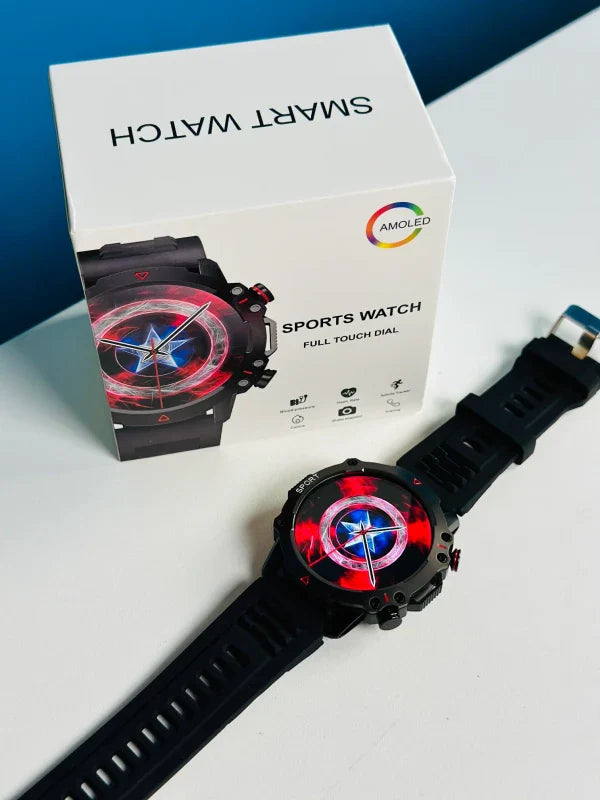 TF-10 Pro AMOLED Display Smartwatch